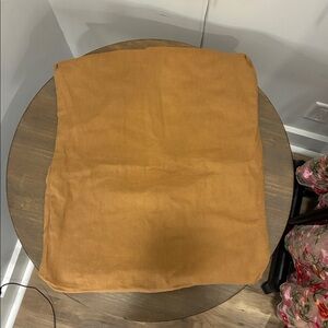 Ikea Pillow Case 20" by 18.5" Carmel Brown